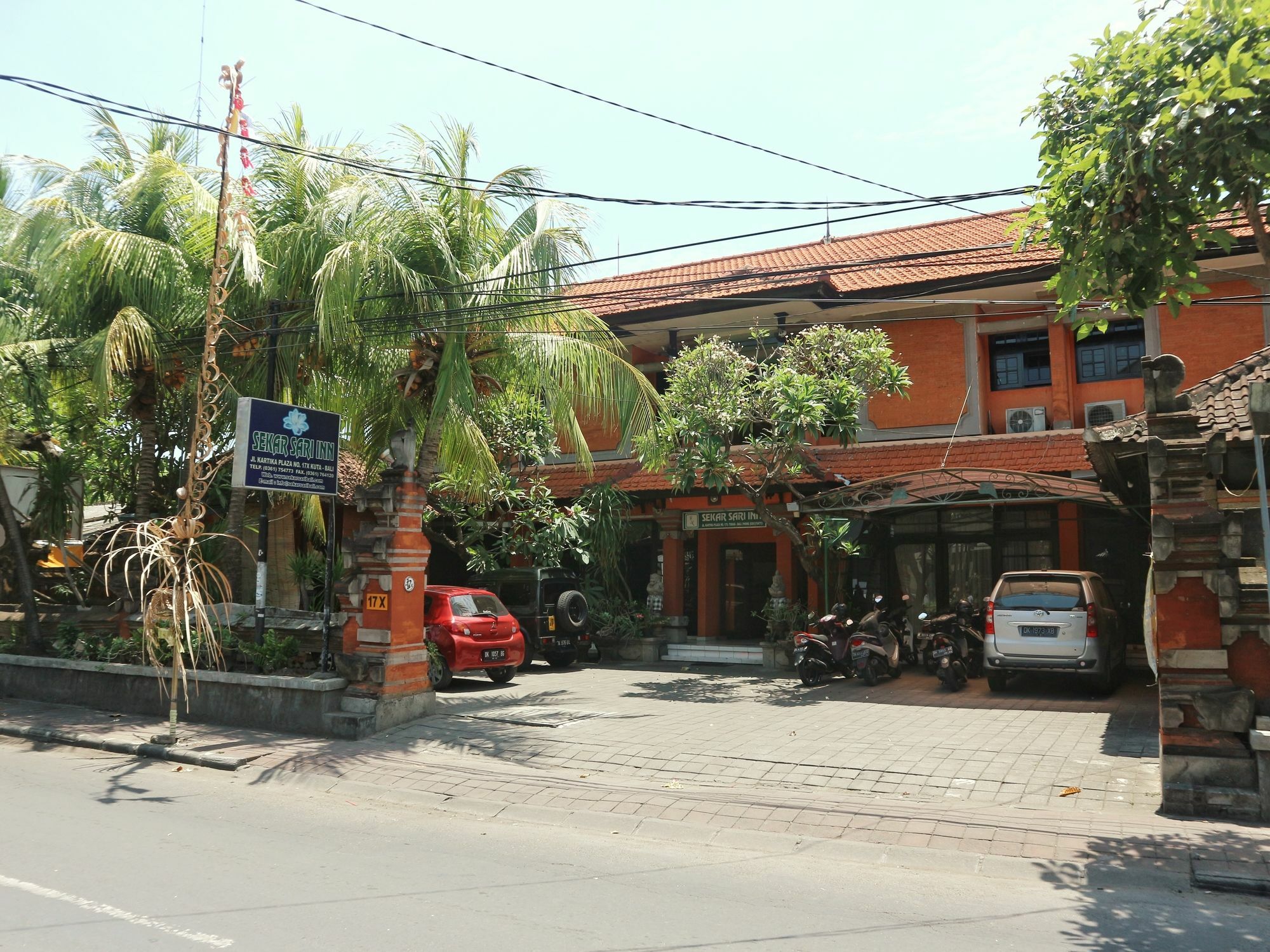 Sekar Sari Inn 꾸따 외부 사진