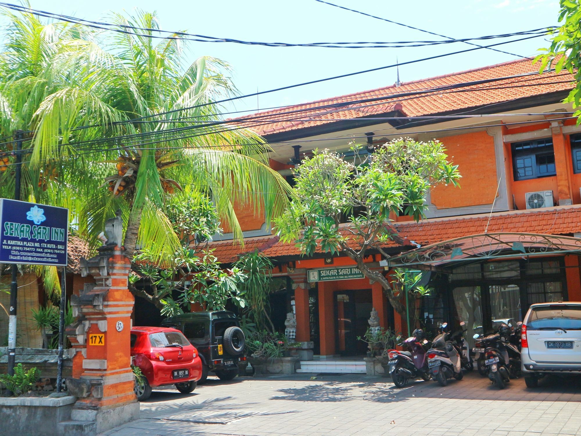 Sekar Sari Inn 꾸따 외부 사진